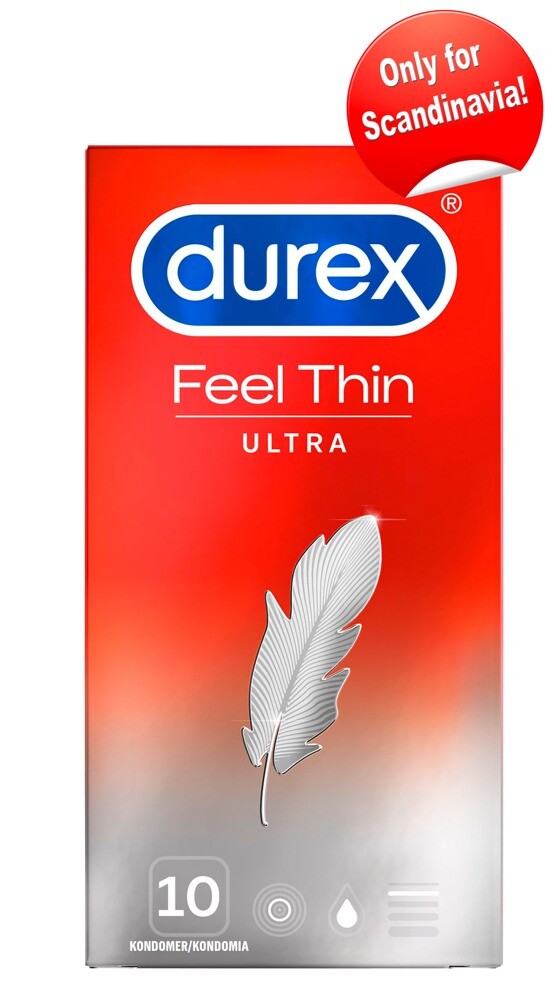 N Durex Feel Ultra Thin 10pcs