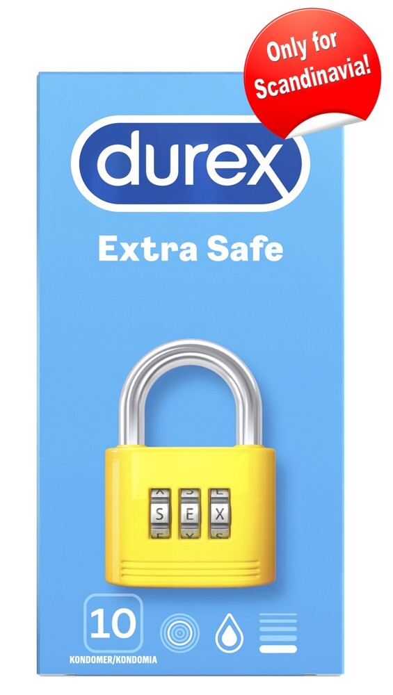 N Durex Extra Safe 10