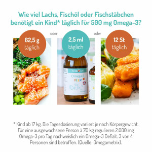 NORSAN Omega-3 FISK Öl für Kinder – Natürliche Omega-3-Quelle mit Orangengeschmack