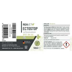 EctoStop Spot On Cat 50ml