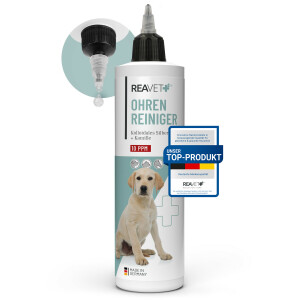 Ohrenreiniger – Sanfte Reinigung für Hunde, Katzen und Pferde 250ml