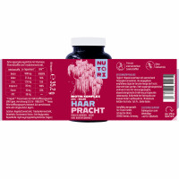 Haar Pracht - Starke Haarkapseln mit Biotin, Zink &...