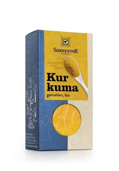 Kurkuma gemahlen bio 40 g – Aromatisches Bio-Gewürz für exotische Gerichte