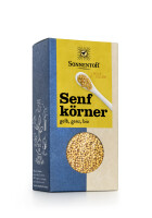 Senfkörner gelb ganz bio 120 g – Vielseitiges Bio-Gewürz von SONNENTOR